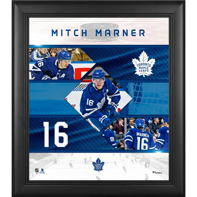 Mitch Marner Toronto Maple Leafs Fanatics Authentic Unsigned 2019 Stanley Cup Playoffs Penalty Shot Goal vs. Boston Photograph