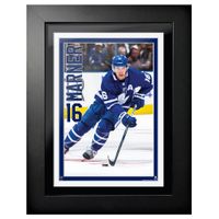 Mitchell Marner Toronto Maple Leafs - 12'' x 16'' Jersey Framed Photo