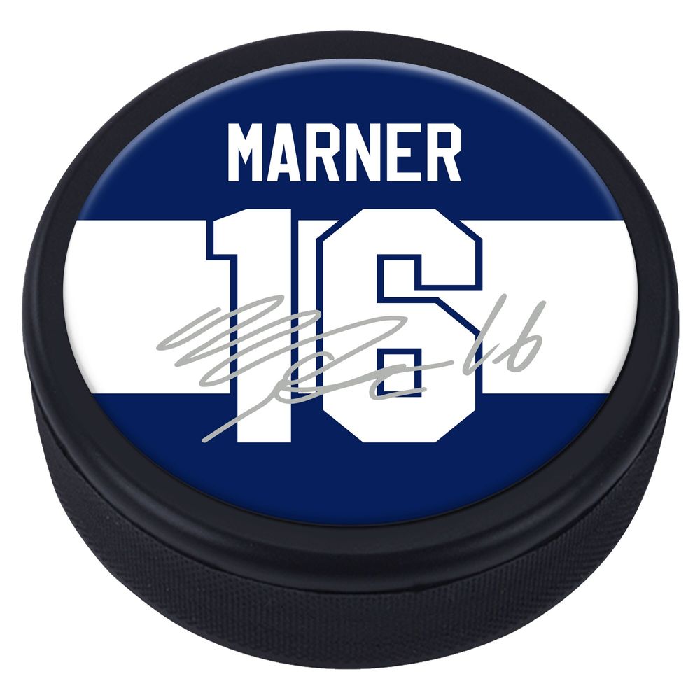 Mitchell Marner Toronto Maple Leafs Souvenir Player Replica Signature Puck