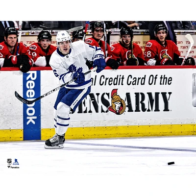 Mitchell Marner Toronto Maple Leafs Unsigned NHL Debut Photograph