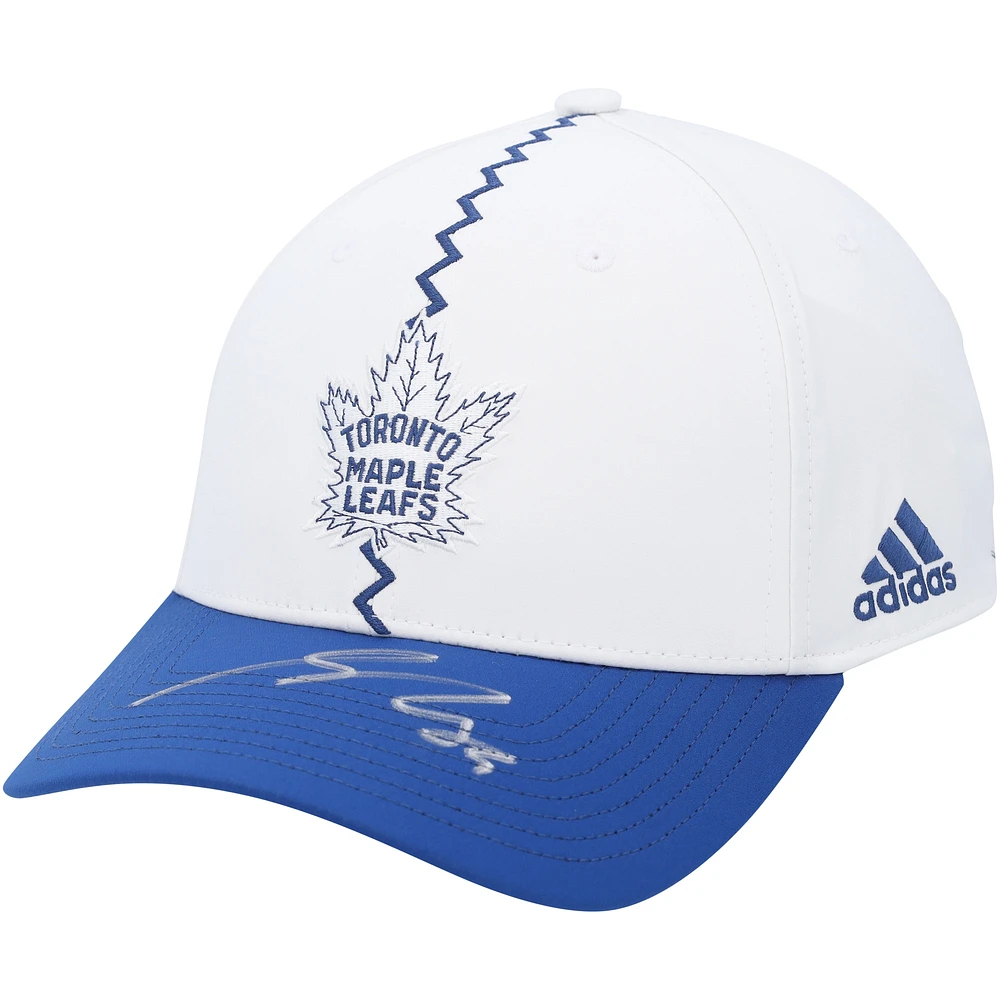 Nick Robertson Toronto Maple Leafs Autographed 2022-23 adidas Reverse Retro Cap 