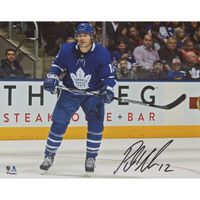 Patrick Marleau Toronto Maple Leafs Autographed 8" x 10" Blue Jersey Skating Photograph