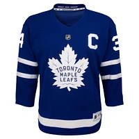 Maillot de joueur réplique bleu Auston Matthews des Maple Leafs de Toronto pour enfants d'âge préscolaire