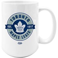 The Sports Vault Toronto Maple Leafs 15oz. Sublimated Coffee Mug