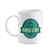 The Sports Vault White Maple Leafs de Toronto 2021 Saint-Patrick - 11 oz. Lot de 2 tasses à café