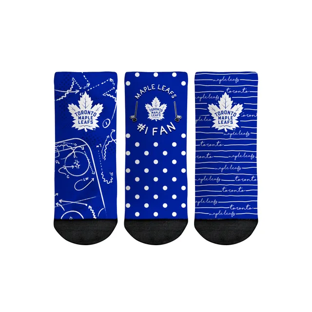 Lids Toronto Maple Leafs Rock Em Socks Youth Allover Logo & Paint Crew  Socks