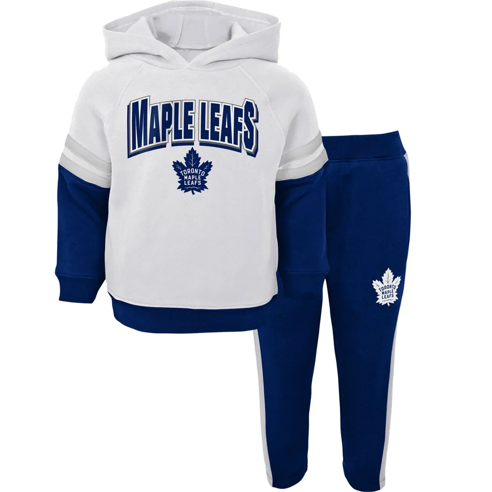 Outerstuff Youth Toronto Maple Leafs Team Logo Printed Pants LRG