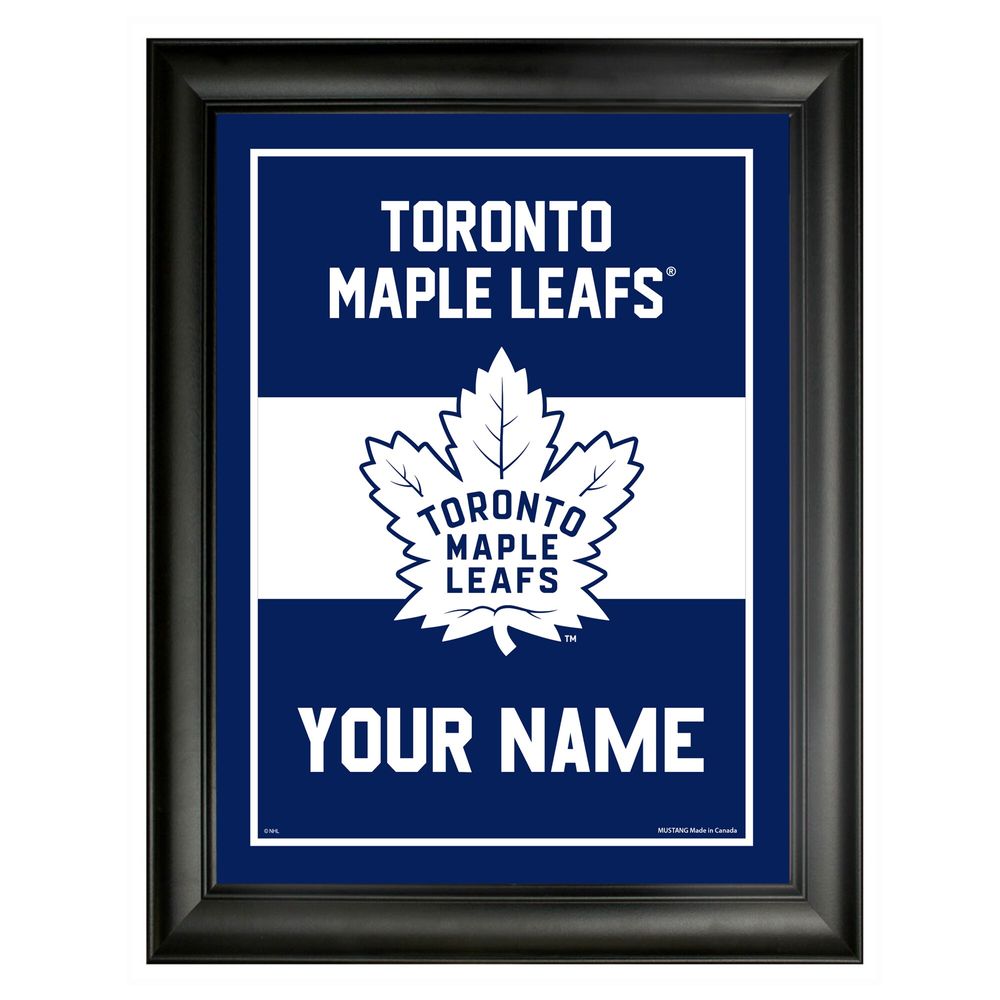 Toronto Maple Leafs 12'' x 16'' Personalized Team Frame