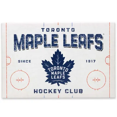 Toronto Maple Leafs 15.2'' x 22.8'' Rink Canvas