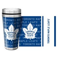 Toronto Maple Leafs 16oz. Full Wrap Wallpaper Travel Mug