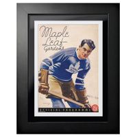 Toronto Maple Leafs 1938 Maple Leaf Gardens Cursive Edition - 12'' x 16'' Framed Program Cover