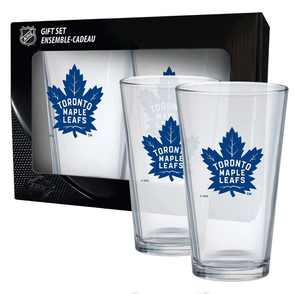 Toronto Maple Leafs 2-Pack 16oz. Mixing Glasses