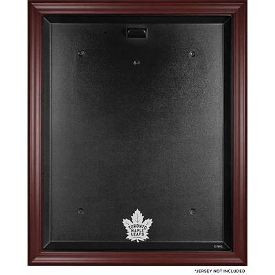 Toronto Maple Leafs (2016-Present) Mahogany Framed Logo Jersey Display Case