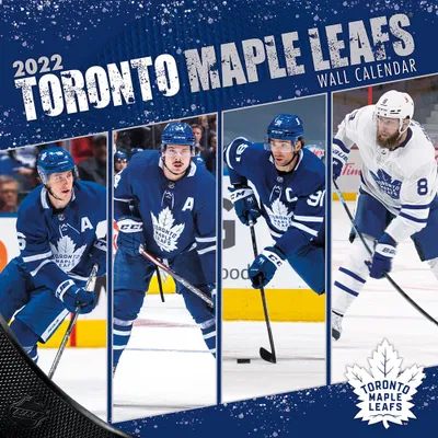 Calendrier mural 2022 des Maple Leafs de Toronto