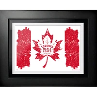 Toronto Maple Leafs 2023 Canada Day 12" x 16" Framed Photo