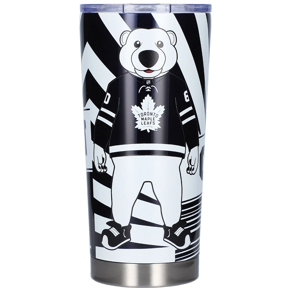 Maple Leafs de Toronto 20oz. Gobelet mascotte en acier inoxydable