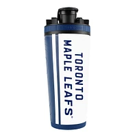 Bouteille shaker en acier inoxydable 4D de 26 oz des Maple Leafs de Toronto