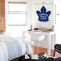 Toronto Maple Leafs 36'' x 36'' Team Logo Repositionable Wall Decal