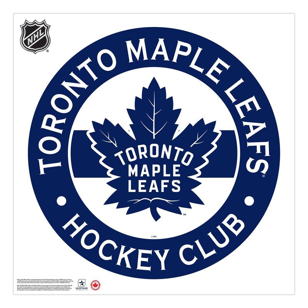 Toronto Maple Leafs 36'' x 36'' Team Logo Repositionable Wall - Decal