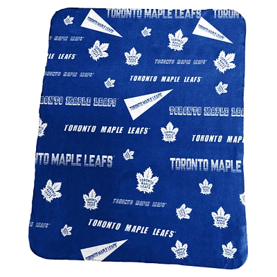 Couverture polaire classique 50" x 60" des Maple Leafs de Toronto