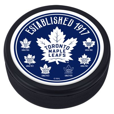 Toronto Maple Leafs Domed Team Heritage Puck