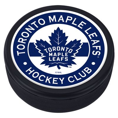 Toronto Maple Leafs Domed Team Stripe Puck