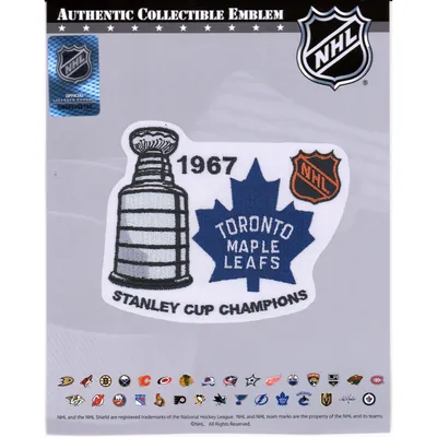 Toronto Maple Leafs Unsigned Inglasco Reverse Retro Logo Hockey Puck