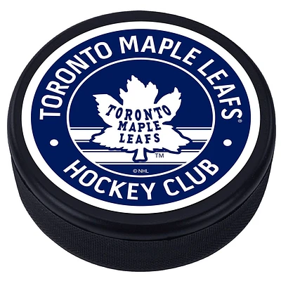 Maple Leafs de Toronto - Rondelle de hockey texturée classique vintage