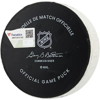 William Nylander Toronto Maple Leafs Game-Used Goal Puck vs. New York Rangers on February 28, 2025