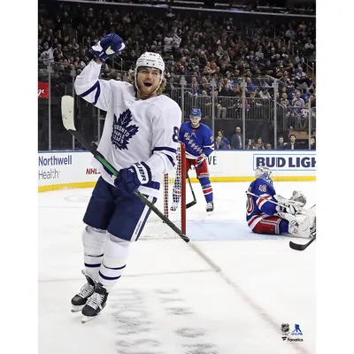 Lids Auston Matthews Toronto Maple Leafs Fanatics Authentic Unsigned Blue  Jersey Goal Celebration Photograph