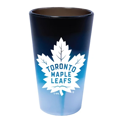 WinCraft Maple Leafs de Toronto 16oz. Verre à pinte en silicone à la mode