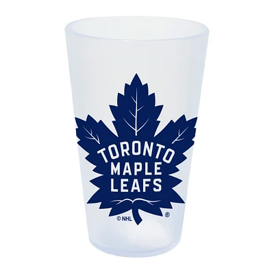 WinCraft Maple Leafs de Toronto 16oz. Verre à pinte en silicone Icicle