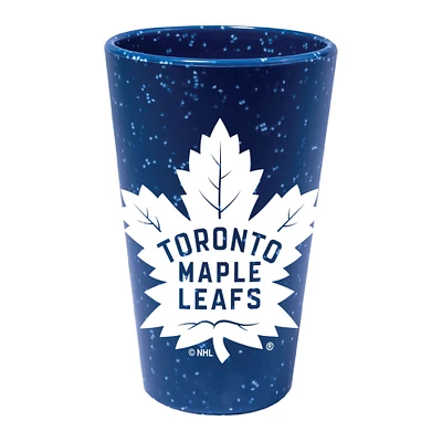 WinCraft Maple Leafs de Toronto 16oz. Verre à pinte en silicone couleur équipe