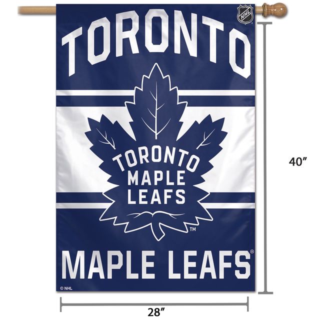 WinCraft Toronto Maple Leafs 28" x 40" Bannière verticale simple face Wordmark