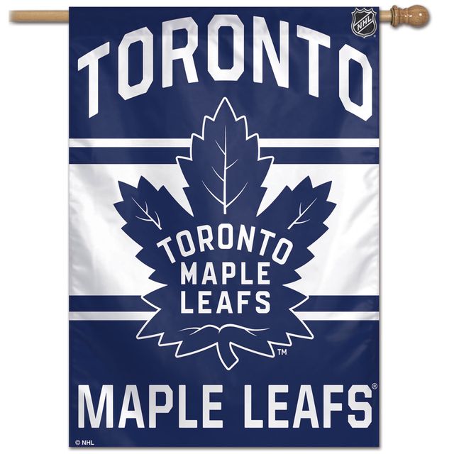 WinCraft Toronto Maple Leafs 28" x 40" Bannière verticale simple face Wordmark