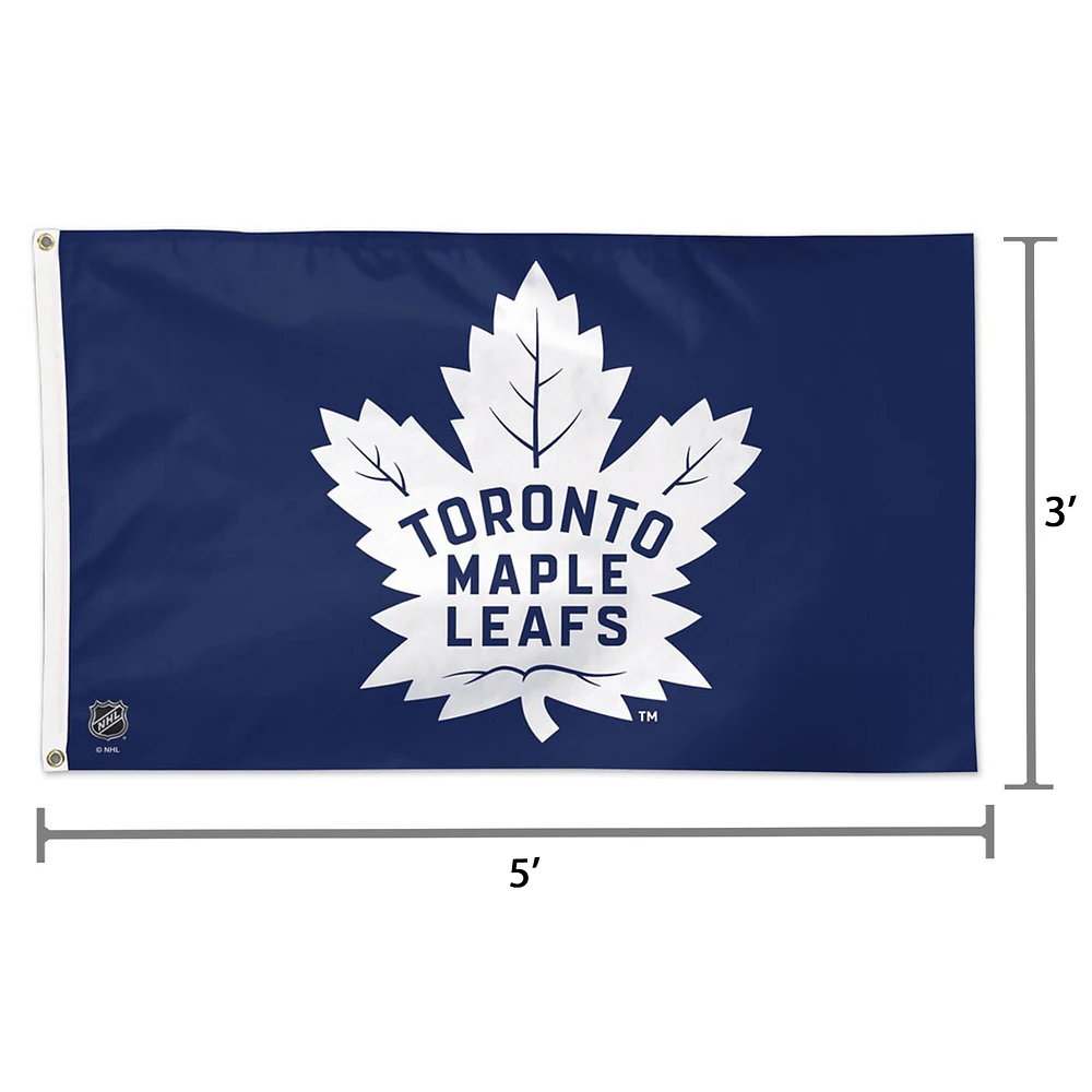 WinCraft Toronto Maple Leafs 3' x 5' Drapeau de luxe simple face