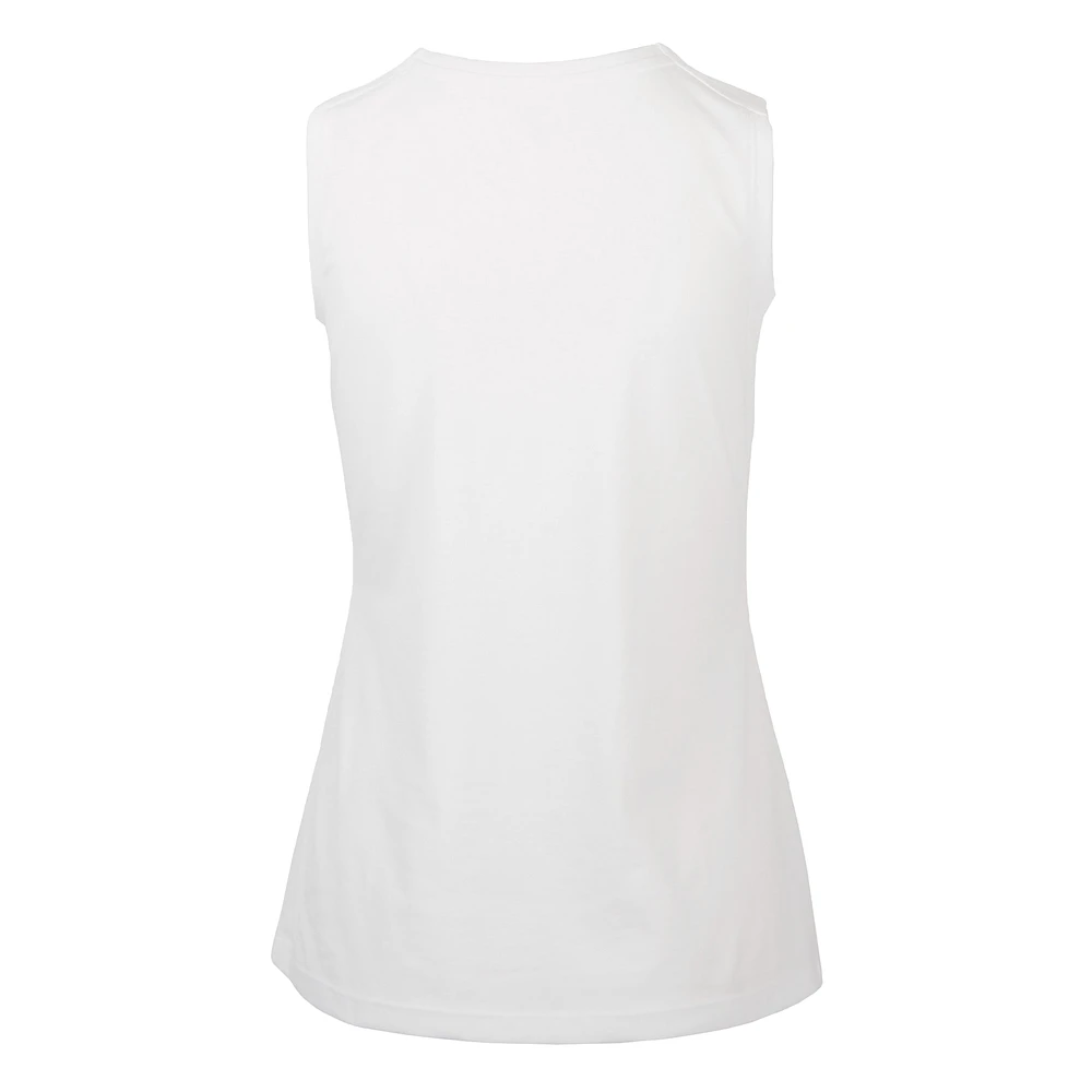 Women's Levelwear  White Toronto Maple Leafs Mother's Day Macy Core Logo Tank Top