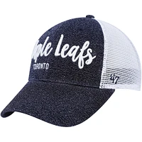 Casquette '47 marine/blanc Toronto Maple Leafs Encore MVP Trucker Snapback pour femme