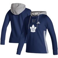 Women's adidas Blue/White Tampa Bay Lightning Reverse Retro Pullover Hoodie