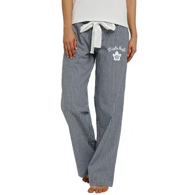 Toronto Maple Leafs Concepts Sport Women's Tradition Woven Pants - Navy/White