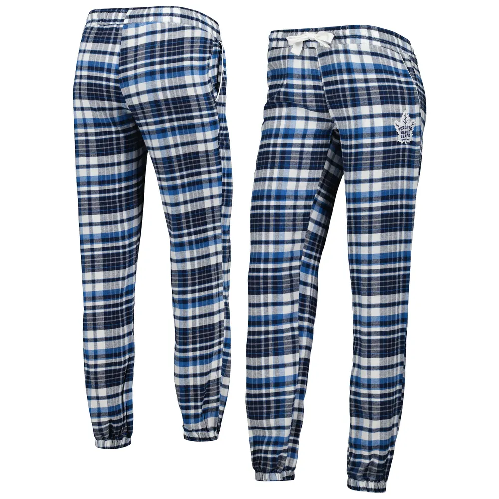 Women's Toronto Maple Leafs Concepts Sport Navy Mainstream Knit Jogger Pants