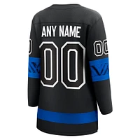 Fanatics pour femmes Black Toronto Maple Leafs - Maillot personnalisé réversible Alternate Premier Breakaway