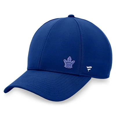 Fanatics Blue Toronto Maple Leafs Repêchage 2022 de la LNH pour femmes - Casquette réglable authentique structurée Pro Road