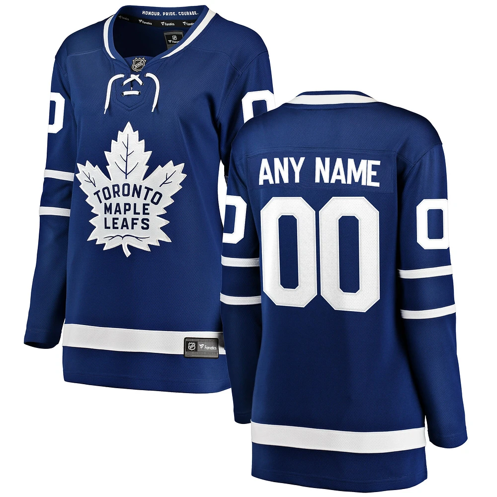 Échappée des Maple Leafs de Toronto bleu marque fanatiques pour femmes - Maillot personnalisé