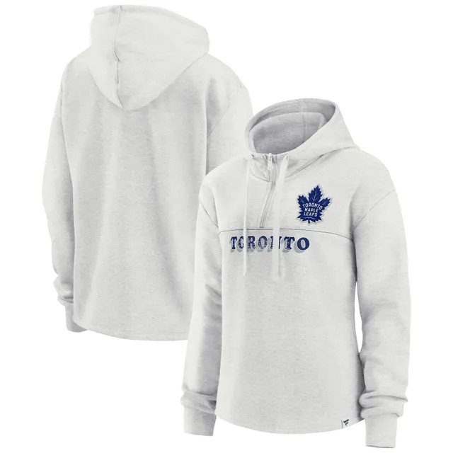 Fanatics Branded Blue Toronto Maple Leafs Authentic Pro Rink Quarter-Zip Jacket