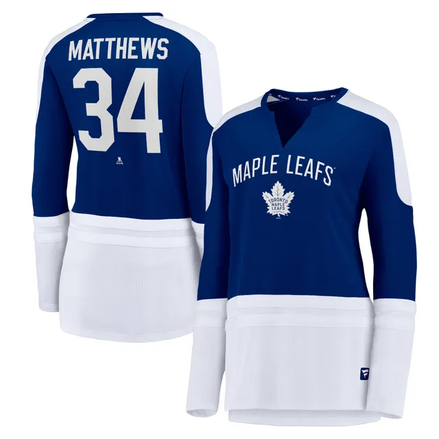 Men's Fanatics Branded Auston Matthews Royal Toronto Maple Leafs Breakaway Player Jersey