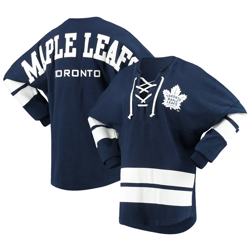 Women's Fanatics Branded Blue/White Toronto Maple Leafs Spirit