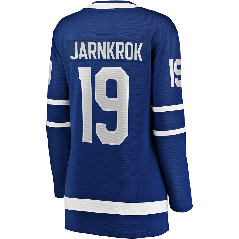 Women's Fanatics Calle Jarnkrok Blue Toronto Maple Leafs Home Breakaway Player Jersey