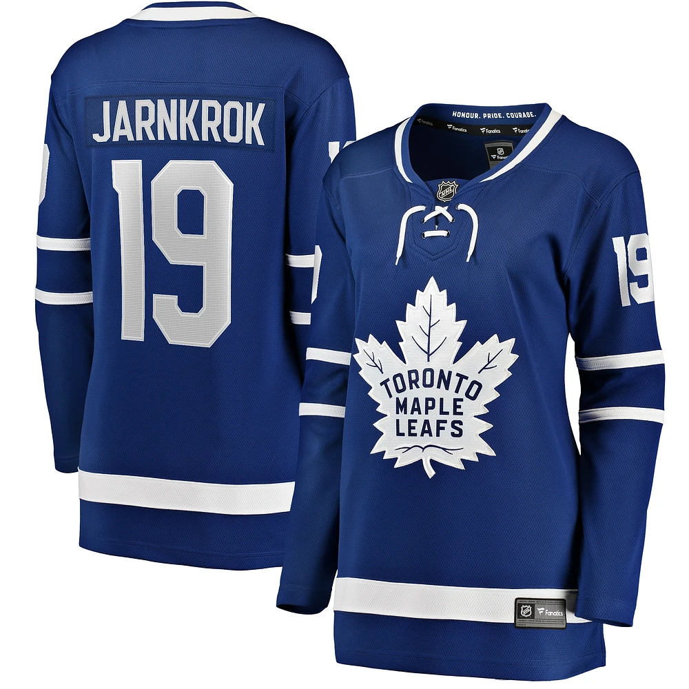 Women's Fanatics Calle Jarnkrok Blue Toronto Maple Leafs Home Breakaway Player Jersey