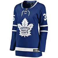 Fanatics pour femmes Ilya Samsonov Bleu Toronto Maple Leafs Home Breakaway - Maillot de joueur